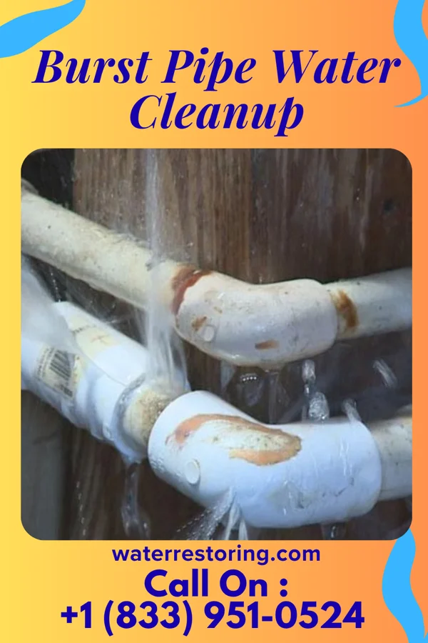 Burst Pipe Water Cleanup in North Westminster, VT